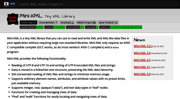 minixml.org