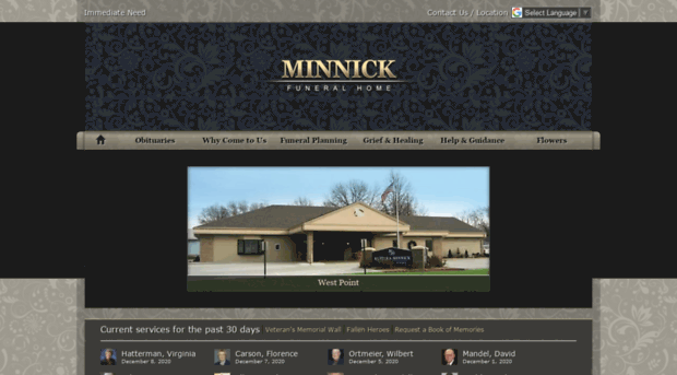 minnickfuneralserviceinc.com