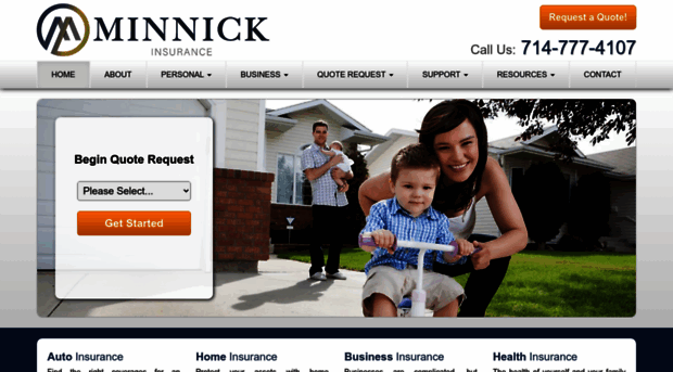 minnickinsurance.com