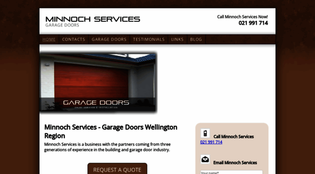 minnochgaragedoors.co.nz