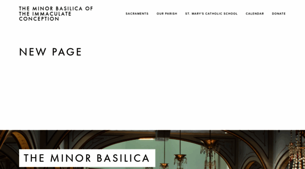 minorbasilica.org