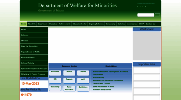 minoritieswelfare.tripura.gov.in