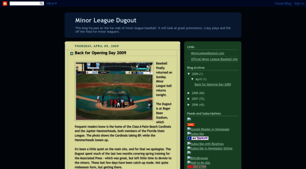 minorleaguedugout.blogspot.com