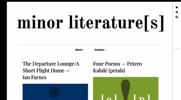 minorliteratures.com