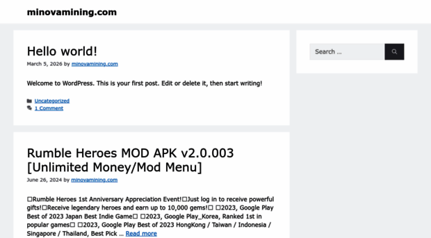 minovamining.com