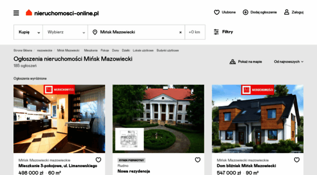 minsk-mazowiecki.nieruchomosci-online.pl