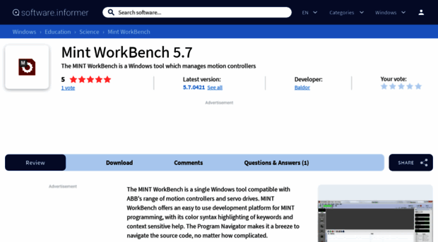 mint-workbench.software.informer.com