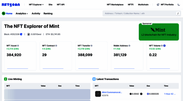 mint.nftscan.com