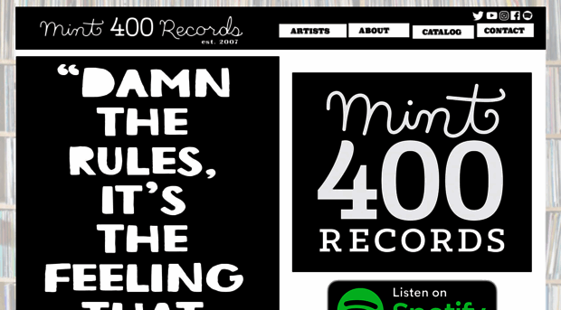 mint400records.com