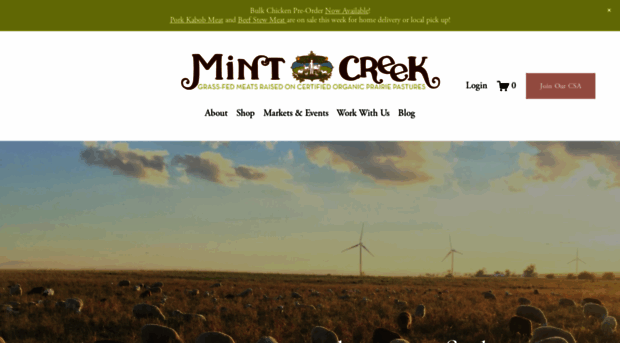 mintcreekfarm.com