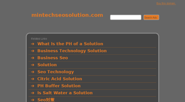 mintechseosolution.com