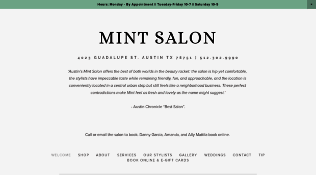 mintforbeauty.com