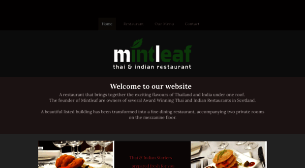 mintleafrestaurant.co.uk