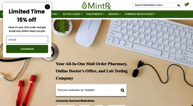 mintrxpharmacy.com