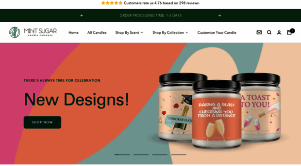 mintsugarcandle.com