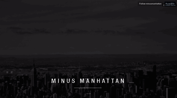 minusmanhattan.com