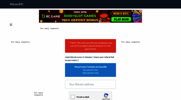 minutebtc.faucetfly.com