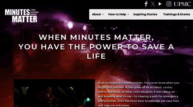 minutesmatter.upmc.com