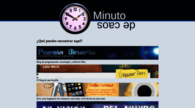 minutodecaos.com