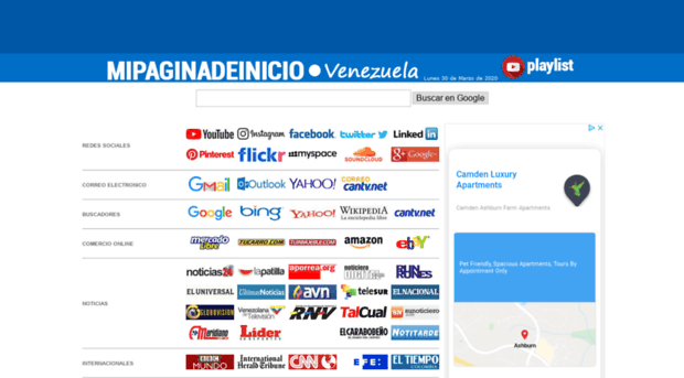 mipaginadeinicio.com.ve