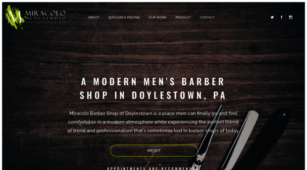 miracolomensbarbershop.com