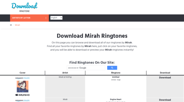 mirah.download-ringtone.com