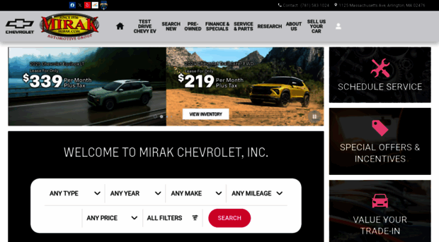 mirakchevrolet.com