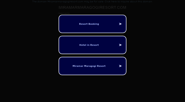 miramarmaragogiresort.com