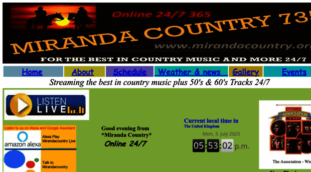 mirandacountry.live