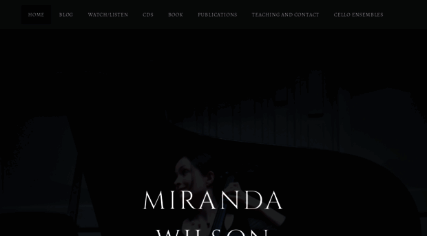 mirandawilsoncellist.com