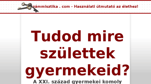 mireszulettekgyermekeid.hu