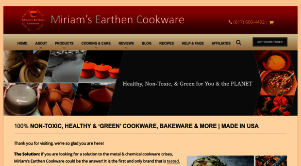 miriamsearthencookware.com