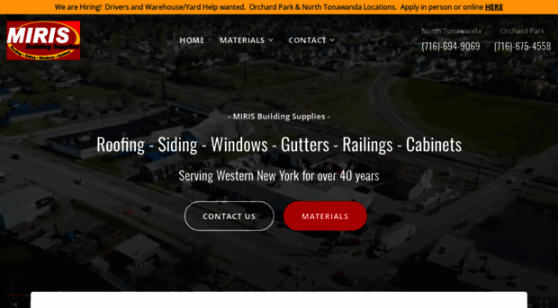 mirisbuildingsupplywny.com