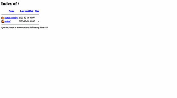 mirror-master.debian.org