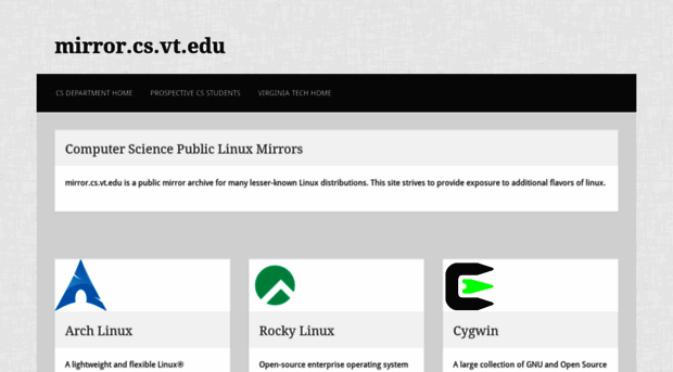 mirror.cs.vt.edu