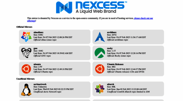 mirror.nexcess.net