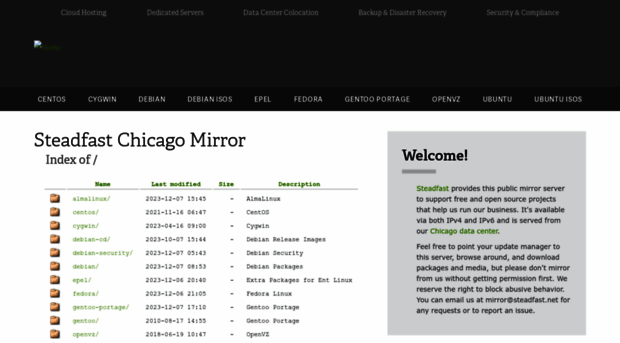 mirror.steadfast.net