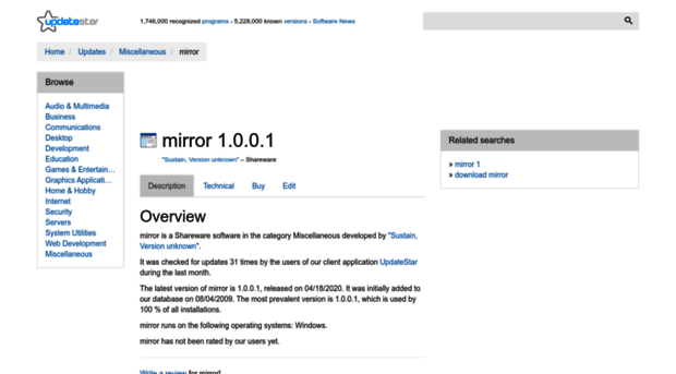 mirror.updatestar.com