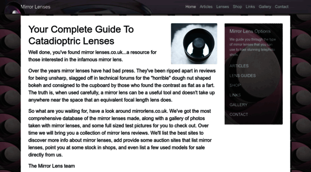 mirrorlenses.co.uk