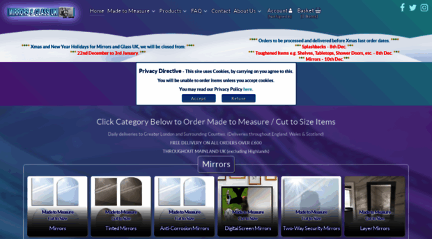 mirrorsandglass.co.uk