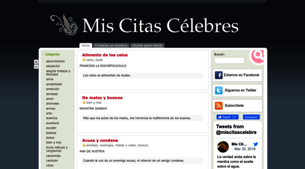 miscitascelebres.com