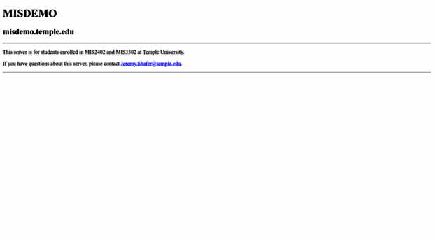 misdemo.temple.edu