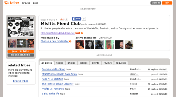 misfitsfiendclub.tribe.net