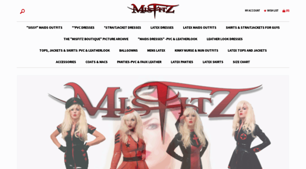 misfitzalternativewear.com