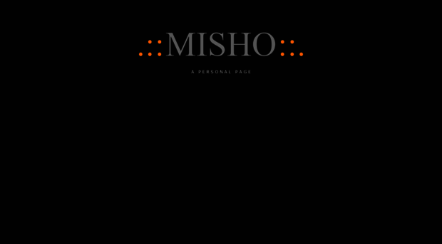 misho.info