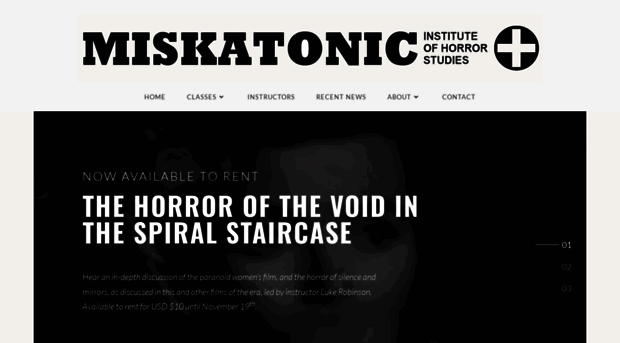 miskatonicinstitute.com