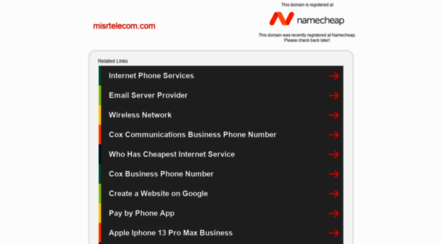 misrtelecom.com