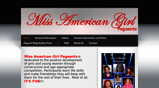 missamericangirlpageants.com