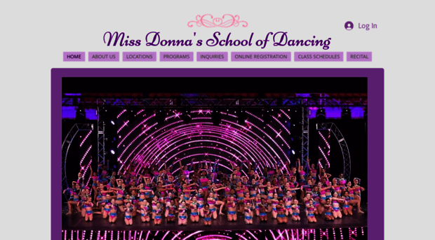 missdonnasschoolofdancing.com