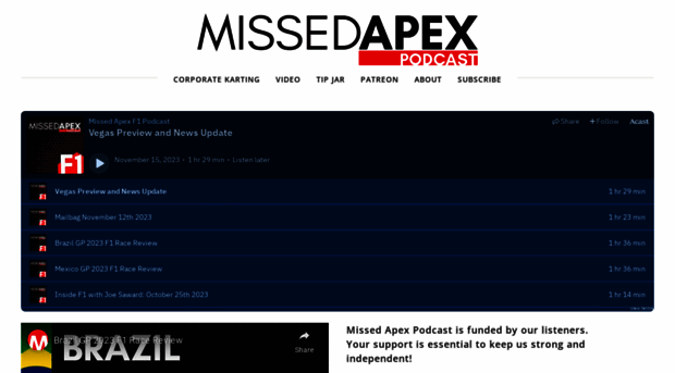 missedapexpodcast.com